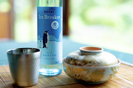 綾部の料亭 ゆう月で飲める玉川 Ice Breakerの画像